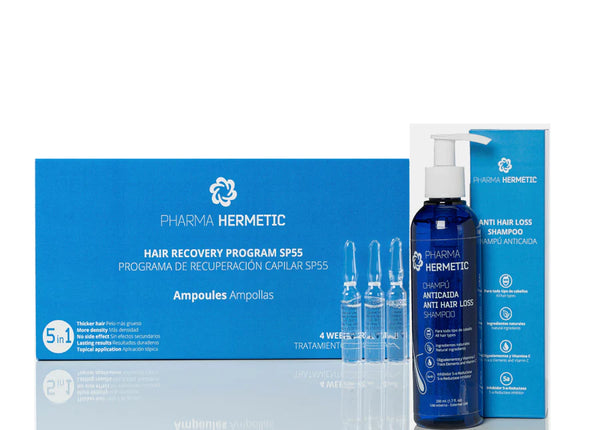 Pharma Hermetic Hair Recovery Program Ampoules + Hermetic Shampoo