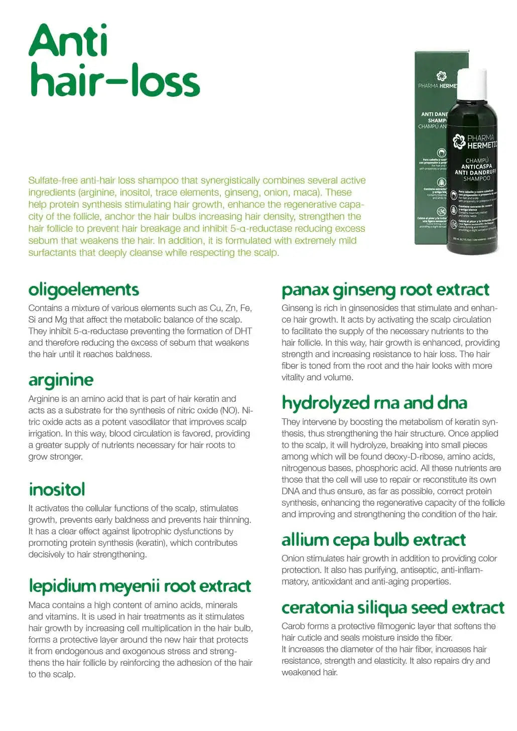 P.H. Anti-Hair Loss Shampoo